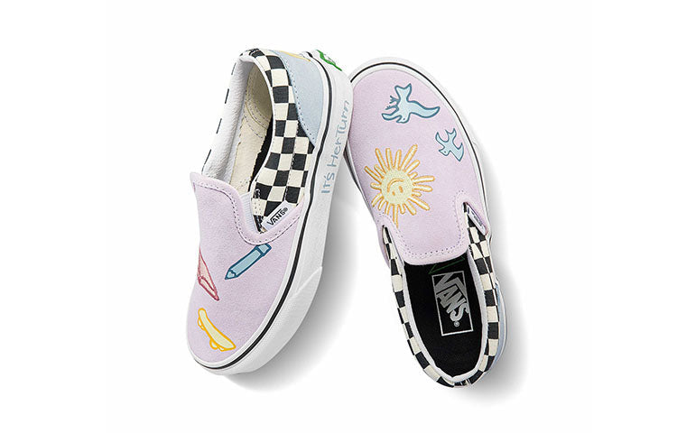 (PS) Vans Classic Slip-On 'Pink Blue' VN0A5KXM89C