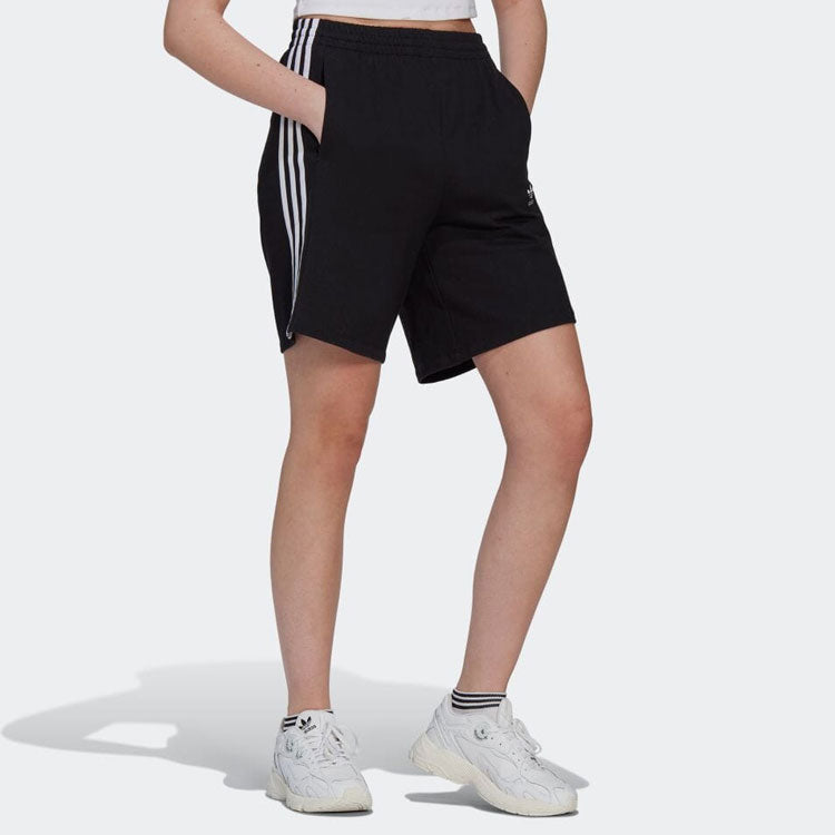 (WMNS) adidas Bermuda Shorts Asia Sizing 'Black White' HM2137