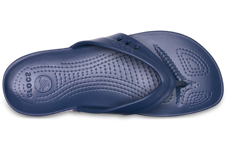 (WMNS) Crocs Kadee Flip-Flops Blue 14177-410