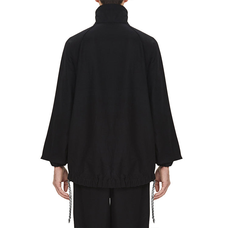 Men's Y-3 Casual Stand Collar Long Sleeves Jacket Black GK4805