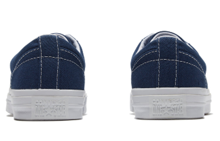 (WMNS) Converse One Star Navy Blue Zipper 564207C