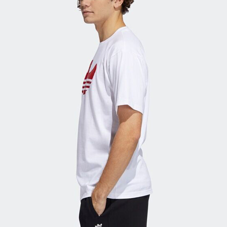 adidas originals Graphic Shmoo Round Neck Short Sleeve White GD3107