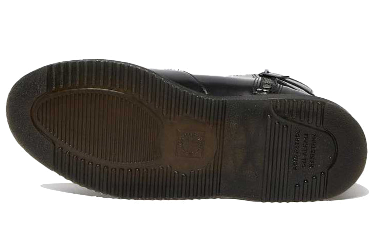(WMNS) Dr. Martens Flora Polished Smooth Chelsea Boots Black 25965001