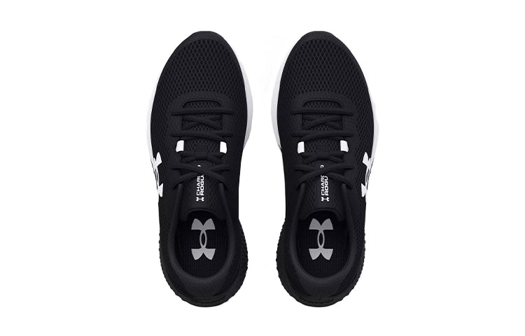 (GS) Under Armour Charged Rogue 3 'Black White' 3024981-001
