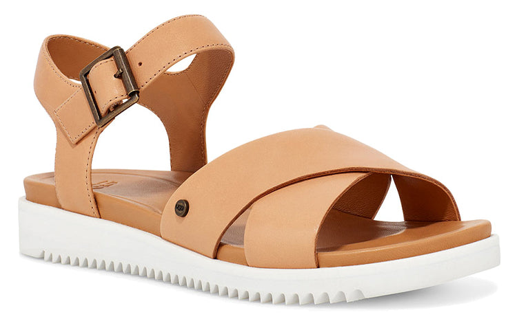 (WMNS) UGG other Sports sandals 'White Brown' 1116372-PRCN