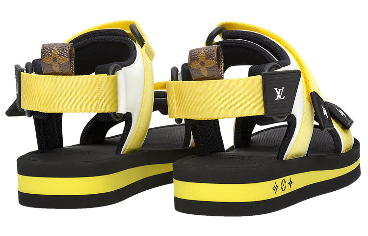 (WMNS) LOUIS VUITTON Arcade Sandals 'Yellow' 1A8GKE