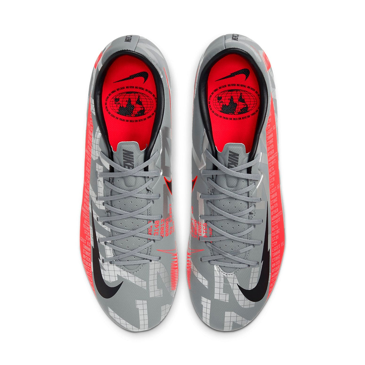 Nike Mercurial Vapor 13 Academy HG 'Gray Red' AT7957-906