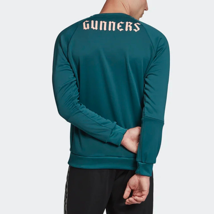 adidas Arsenal Soccer/Football Sports Pullover Green FQ6886