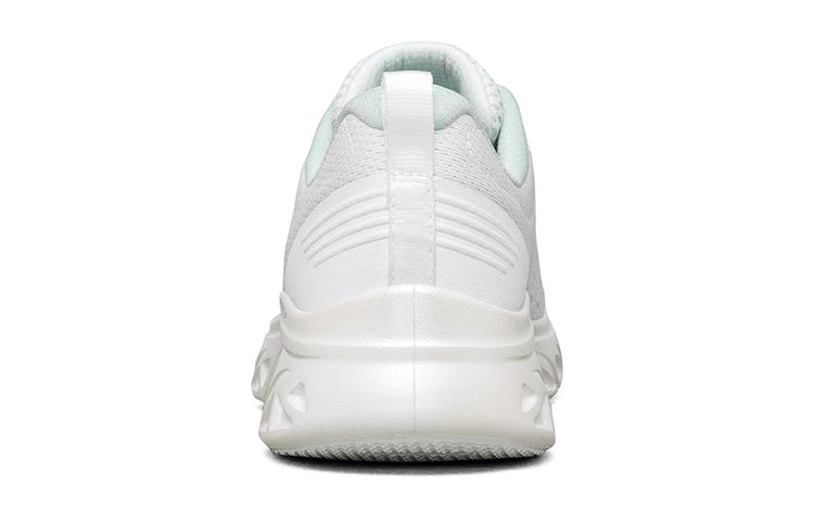 (WMNS) Skechers Glide-Step Sport Low-Top Running Shoes White/Silver 149324-WSL