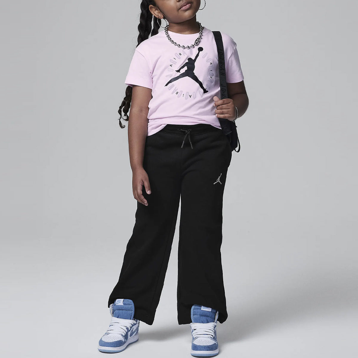 (GS) Air Jordan Soft Touch T-Shirt 'Pink' 35C824-A9Y