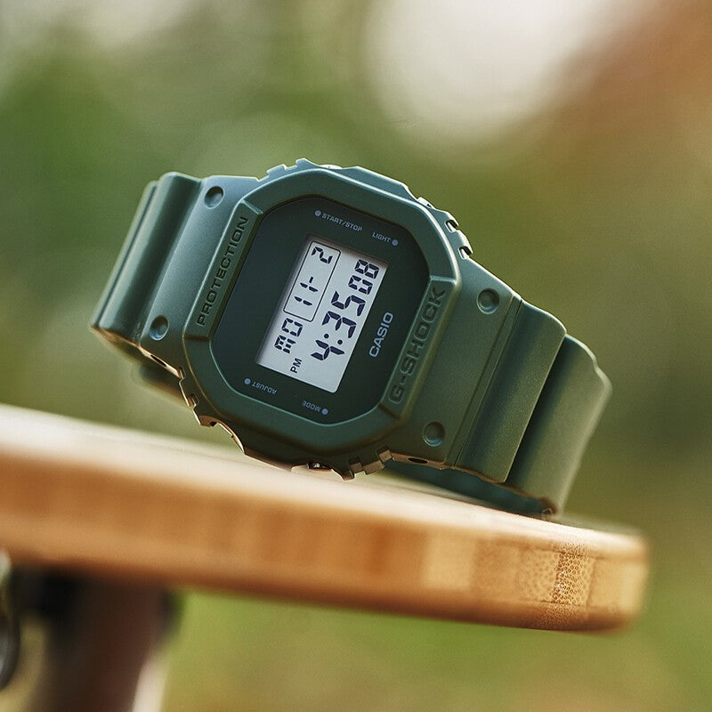 CASIO G-Shock Square 'Green' DW-5600ET-3PR-PERSON