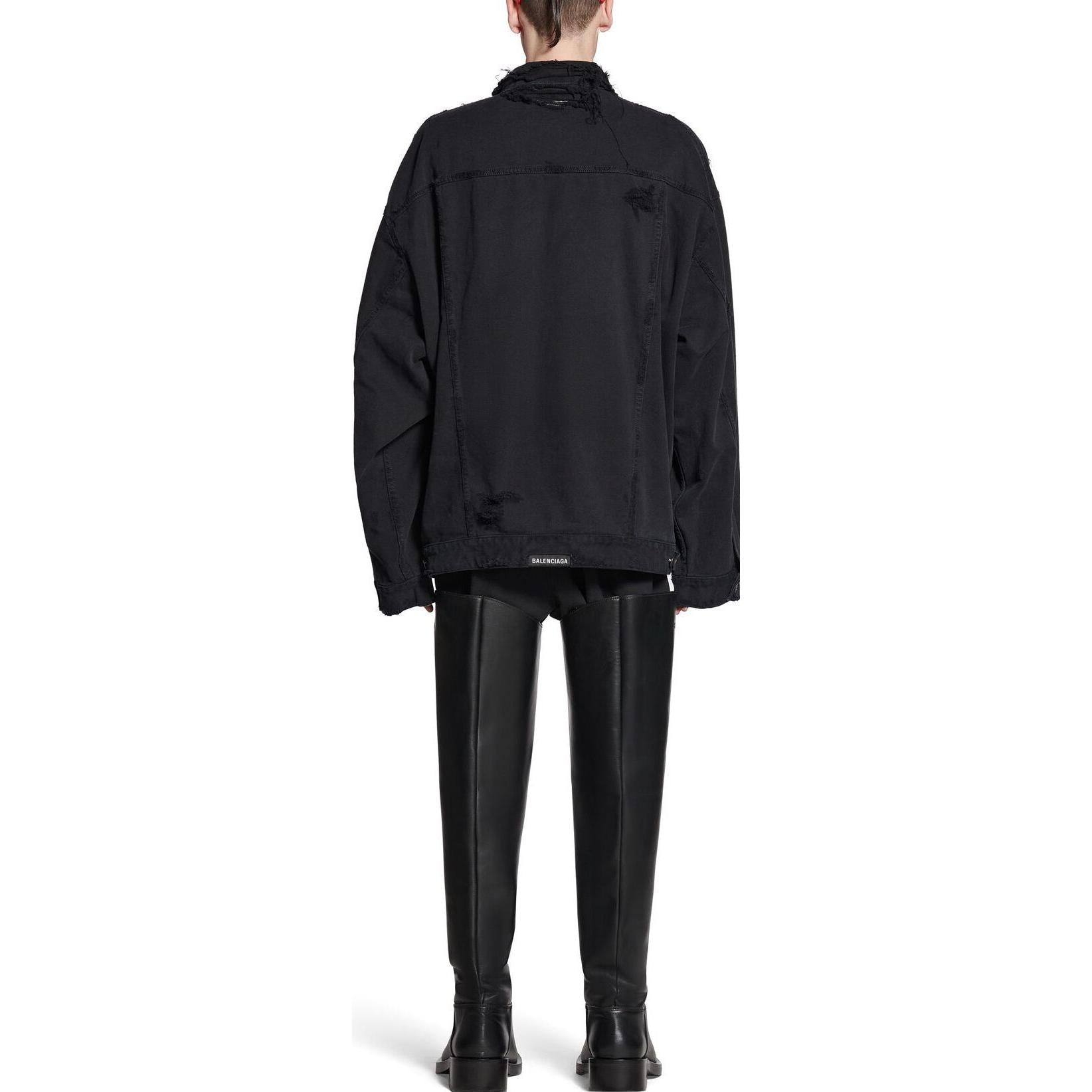Balenciaga Je t'aime Oversized Jacket 'Black' 751357TNW111700