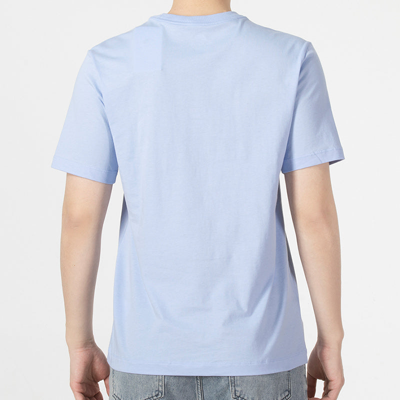 Nike Alphabet Logo Athleisure Casual Sports Round Neck Short Sleeve Blue AR5005-549