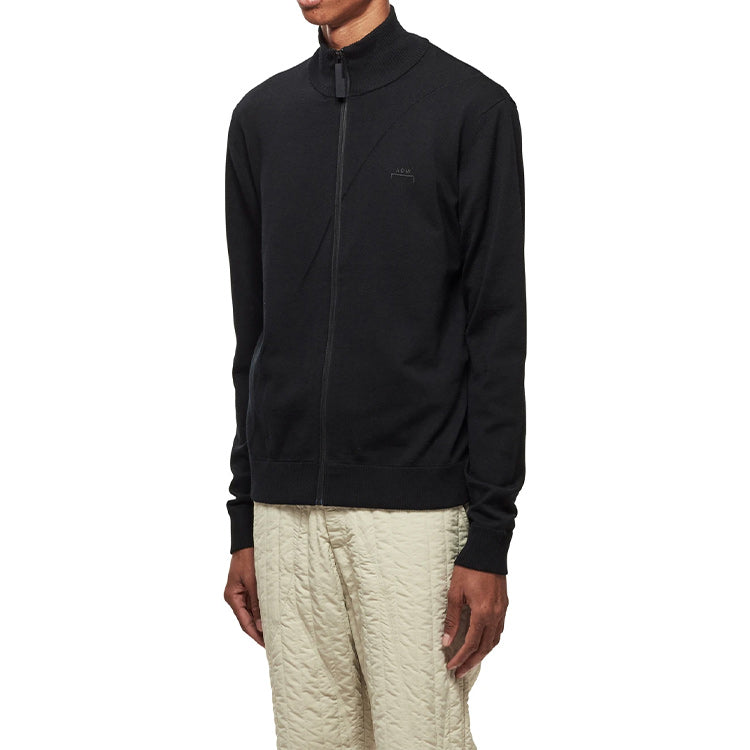 Men's A-COLD-WALL* Zipper Cardigan Black ACWMK002WHL-BLK