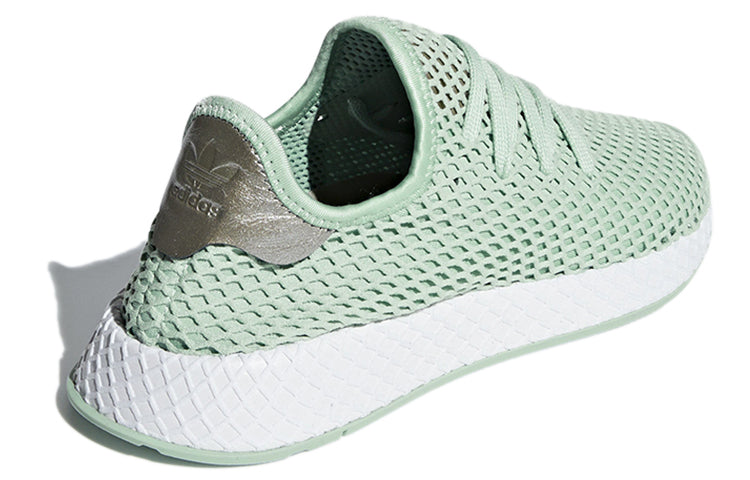 (WMNS) adidas originals Deerupt Green/White B37680