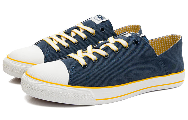 PONY Classic Leisure Low Canvas Shoes Blue 02M1SH03NB