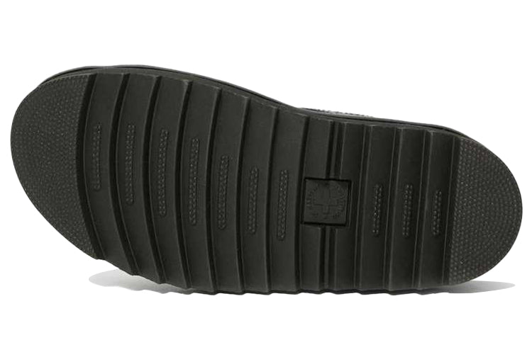 (WMNS) Dr. Martens Voss Leather Strap Sandals Black 23802001