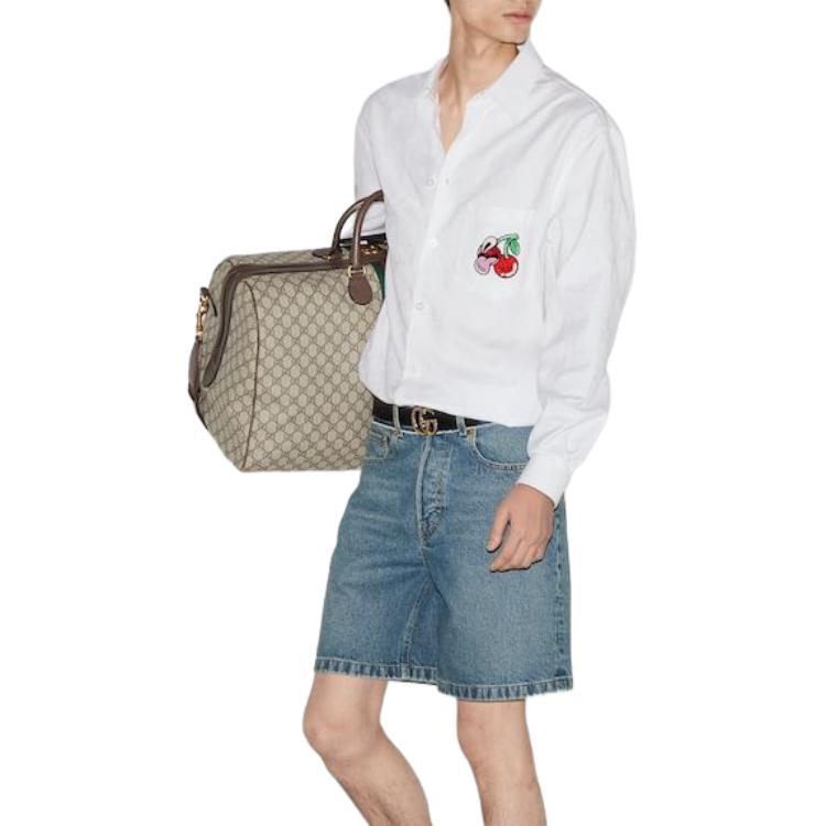 Gucci Maxi GG Oxford Cotton Shirt 'White' 782498-ZAQH1-9692