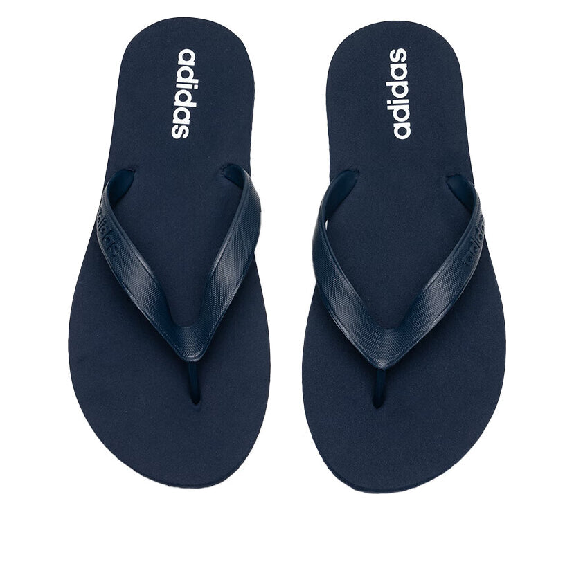 adidas Keitaki Alpha Slides Asia Sizing 'Navy White' JR1154