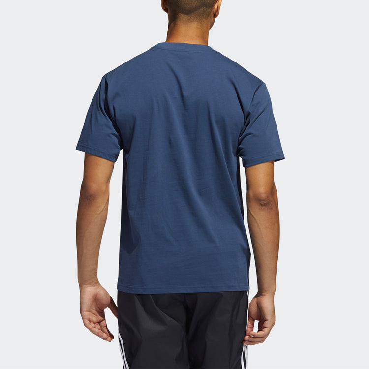 adidas originals Unisex G Shmoo Ss Logo Short Sleeve Blue GL9955