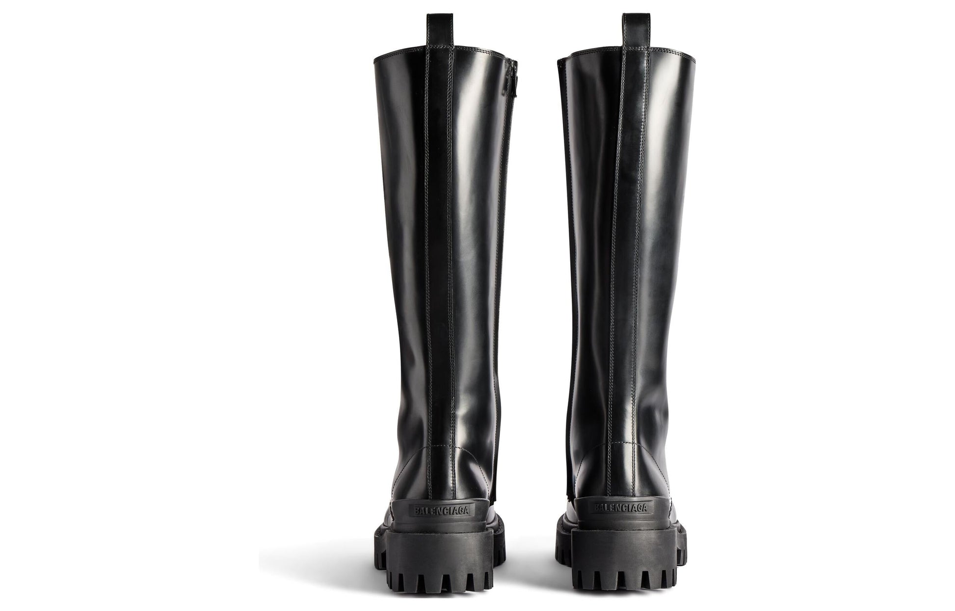 (WMNS) Balenciaga Strike 20mm Boots 'Black Matte Smooth Calfskin' 763557WA9601000