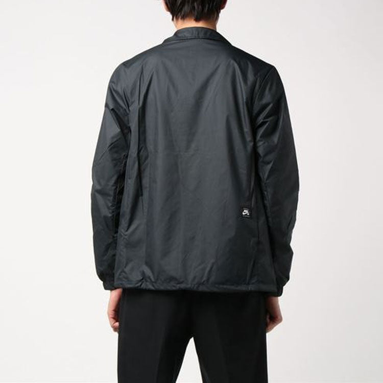 Nike SB Shield Coach Jacket Skateboard Series Black AO0565-010