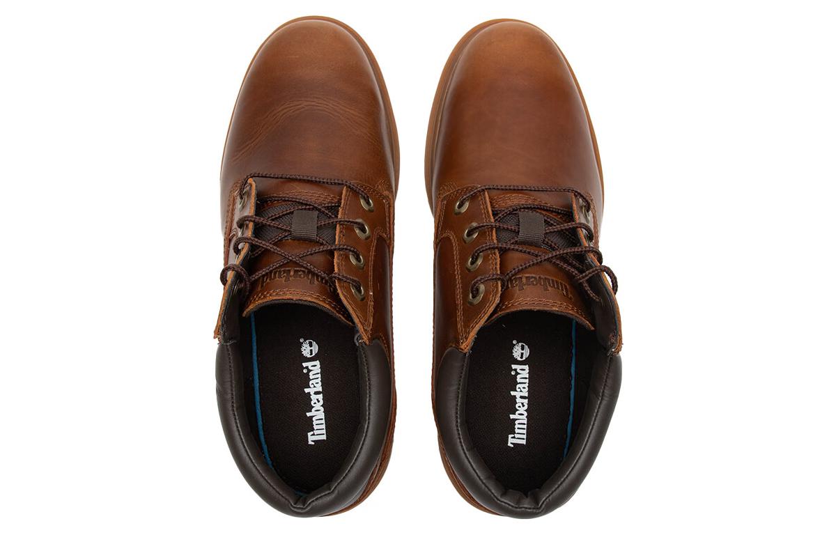 Timberland Basic Leather Water Repellant Oxford Shoes 'Brown' A1QWSF74