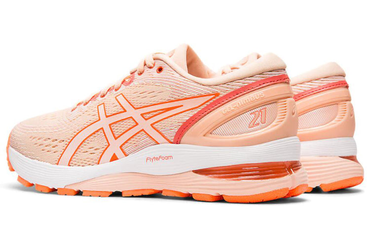 (WMNS) ASICS Gel-Nimbus 21 'Pink White' 1012A156-701