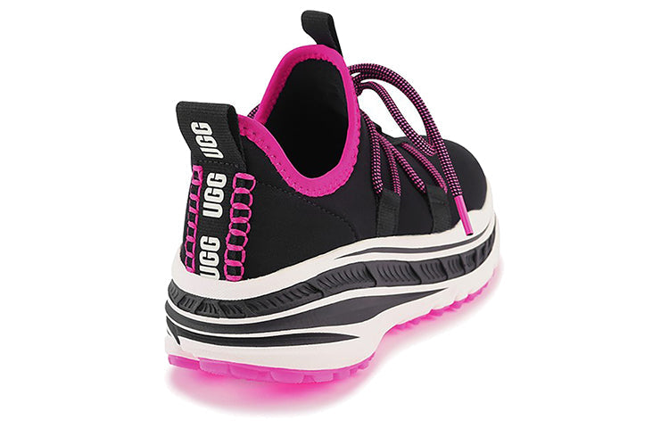 (WMNS) UGG Lace Runner Black Pink 1112130-BKPK
