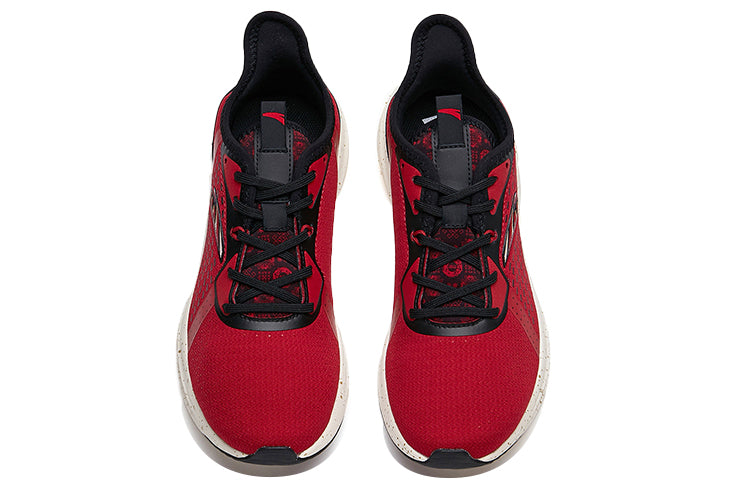 ANTA Running Series Sneakers 'Black Red' 112115557-5