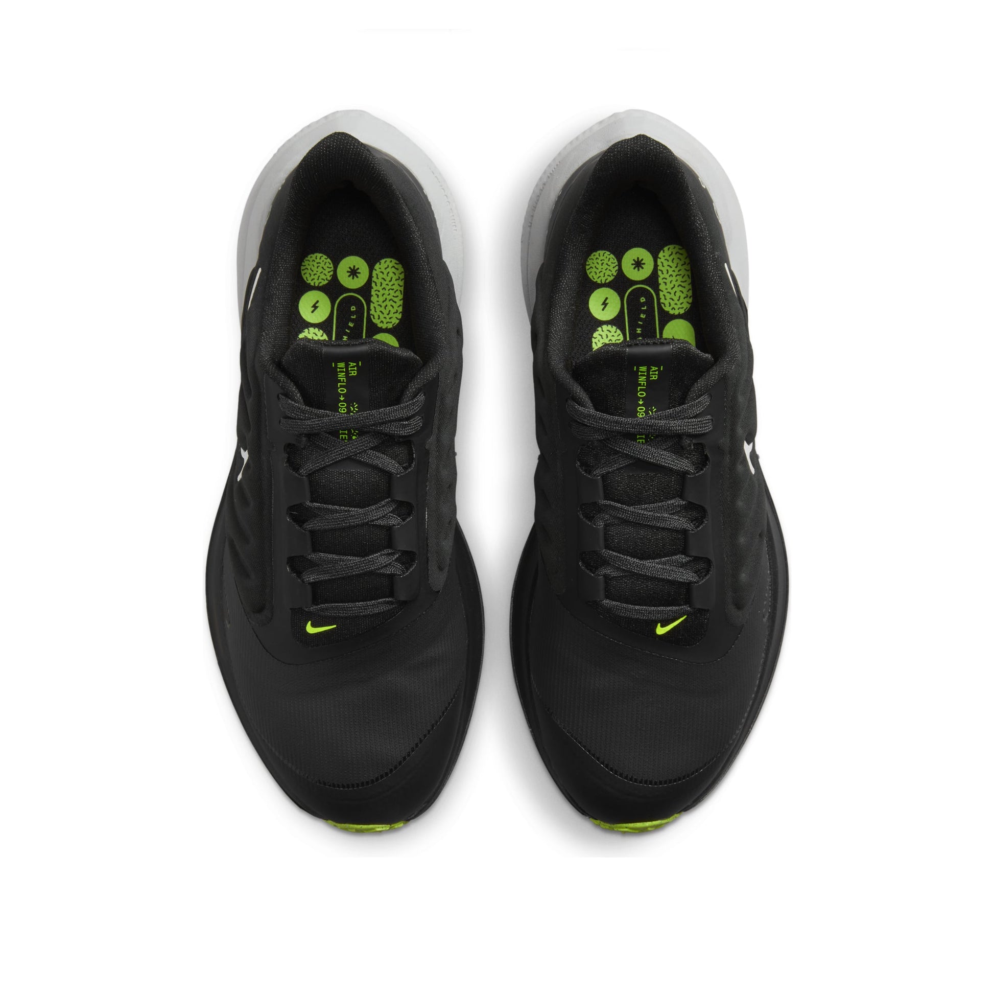(WMNS) Nike Air Zoom Winflo 9 Shield 'Black White Volt' DM1104-001