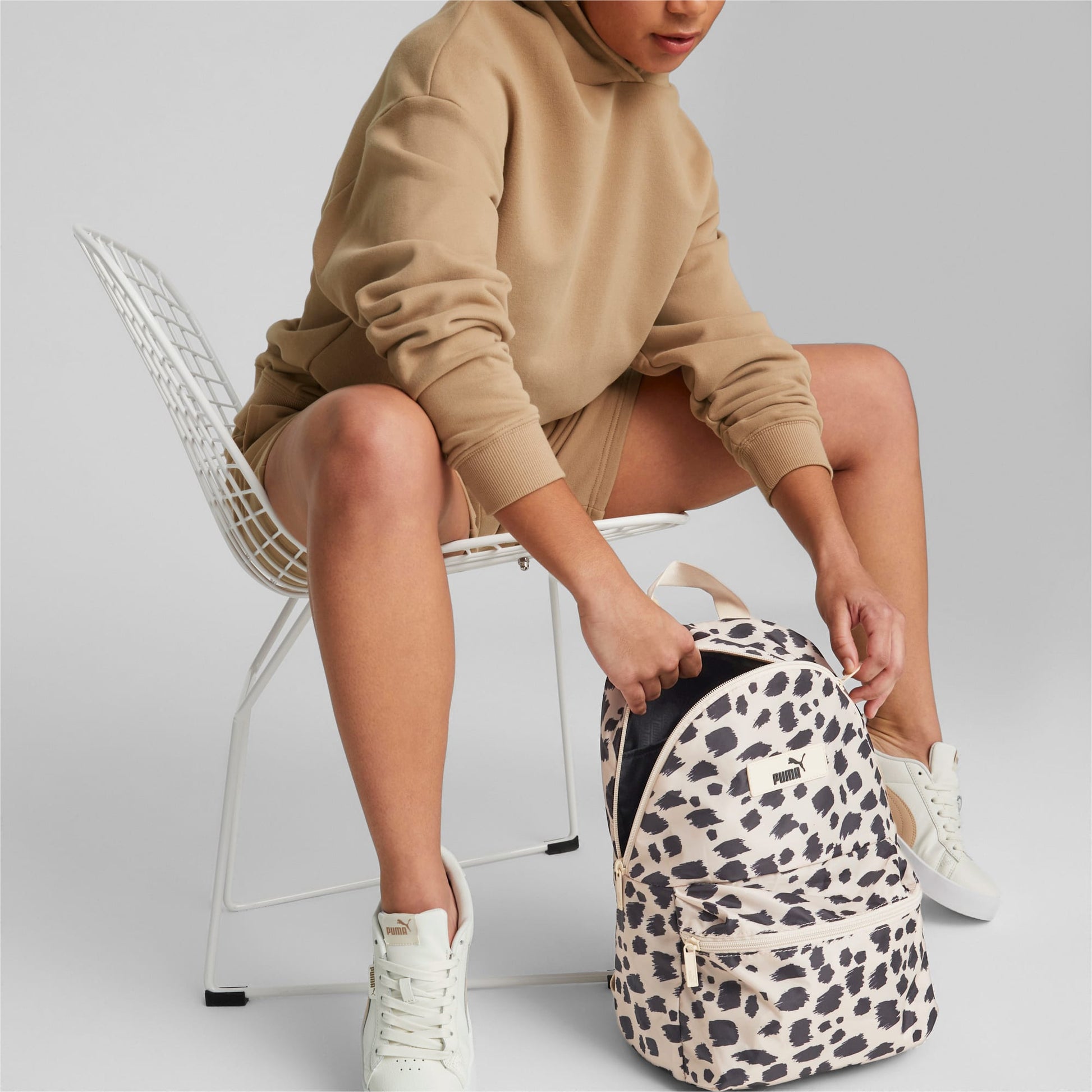 PUMA Core Pop Backpack 'Beige' 079470-04