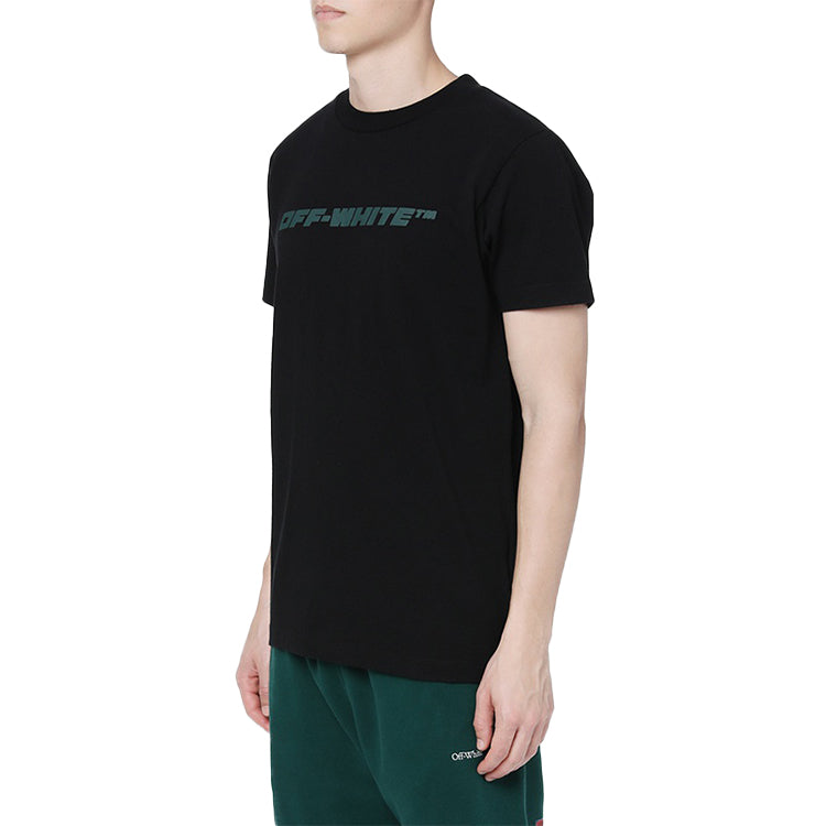 Off-White Character Alphabet Long Sleeves Black OMAB001E20JER0071055