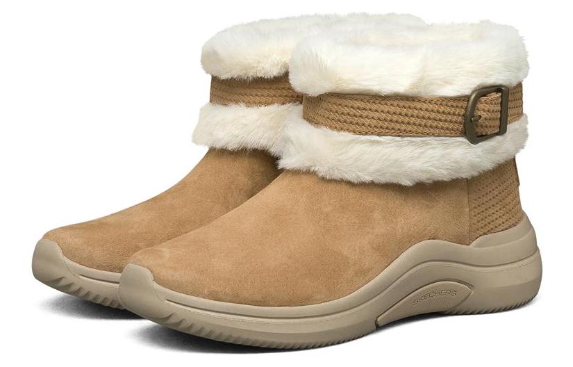(WMNS) Skechers On The Go Midtown Shoes 'Khaki' 144255-CSNT
