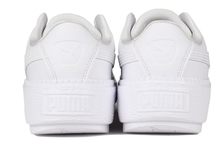 PUMA Basket Platform Tracing Light Sneakers White 382871-02