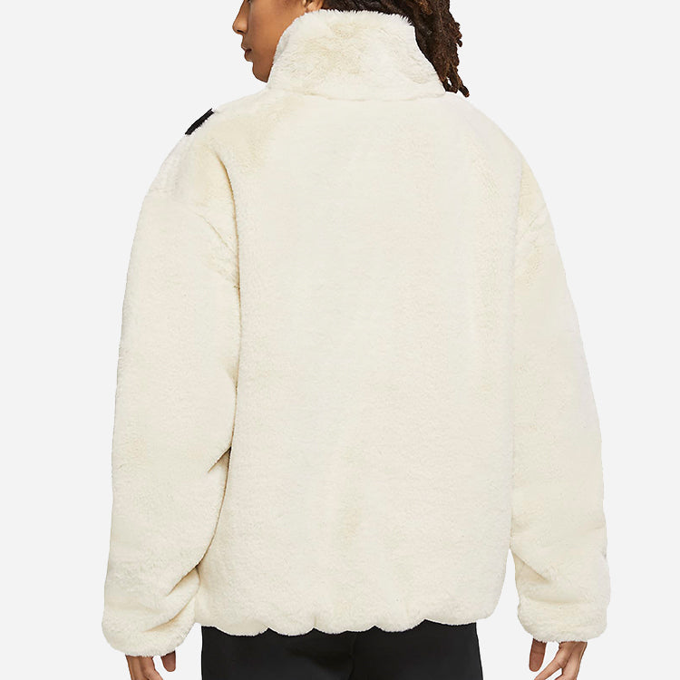 (WMNS) Nike Sportswear Jacket 'Fossil Black' CU6559-238