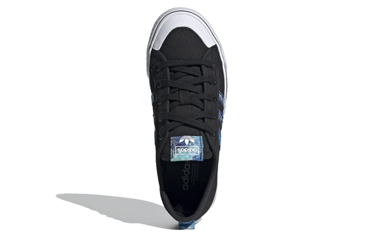 (GS) adidas Nizza J 'Black Blue' EF5429