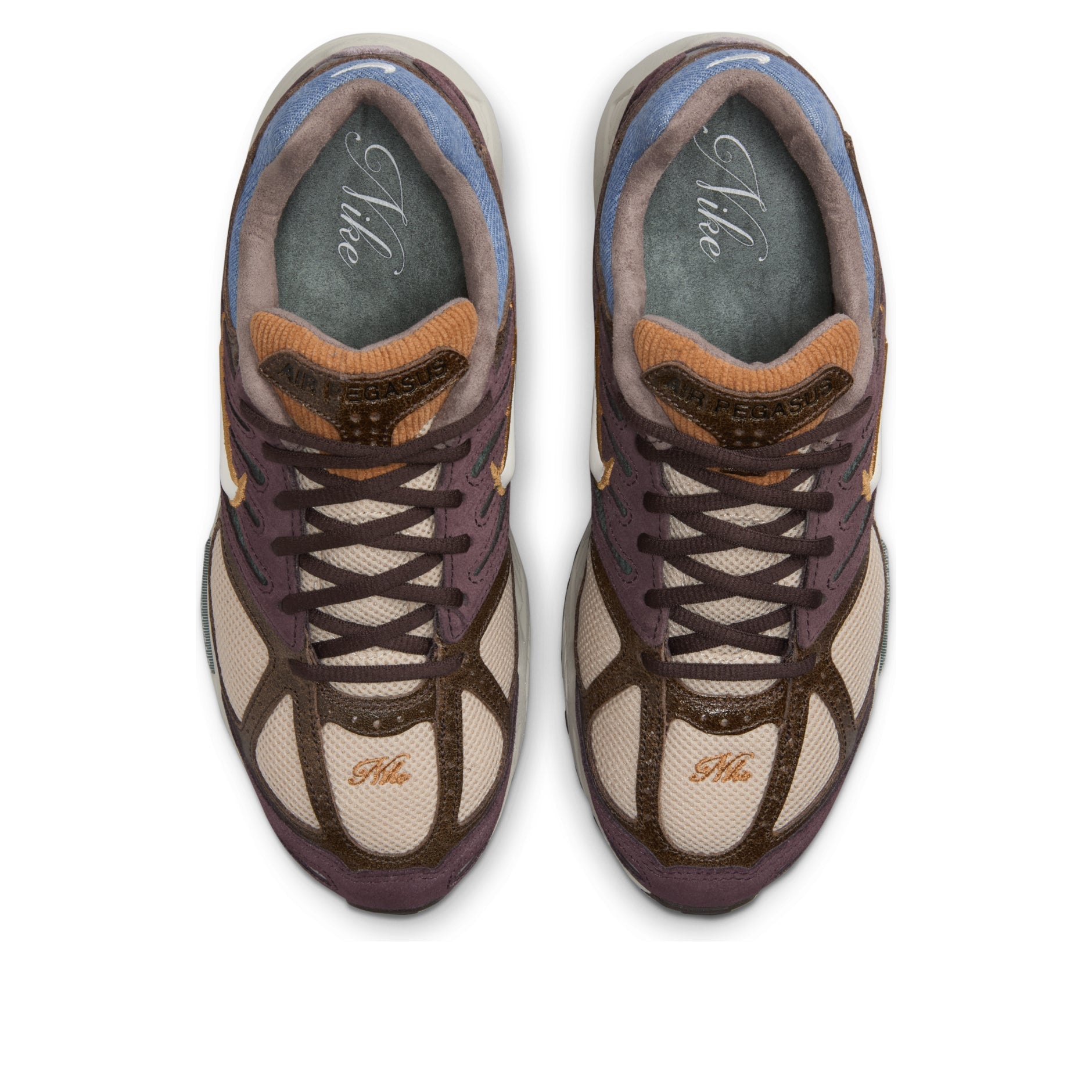 (WMNS) Nike Air Pegasus 2005 'Light Orewood Brown Burgundy' HQ3455-111