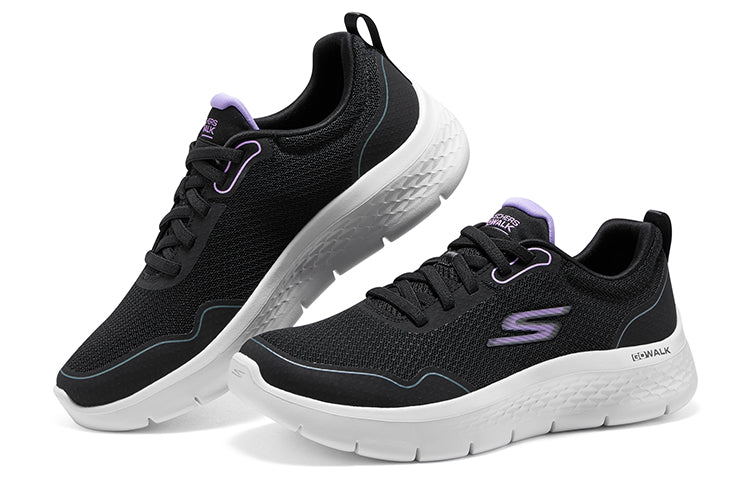 (WMNS) Skechers Go Walk Flex 'Night Galaxy - Black Lavender' 124977-BKLV