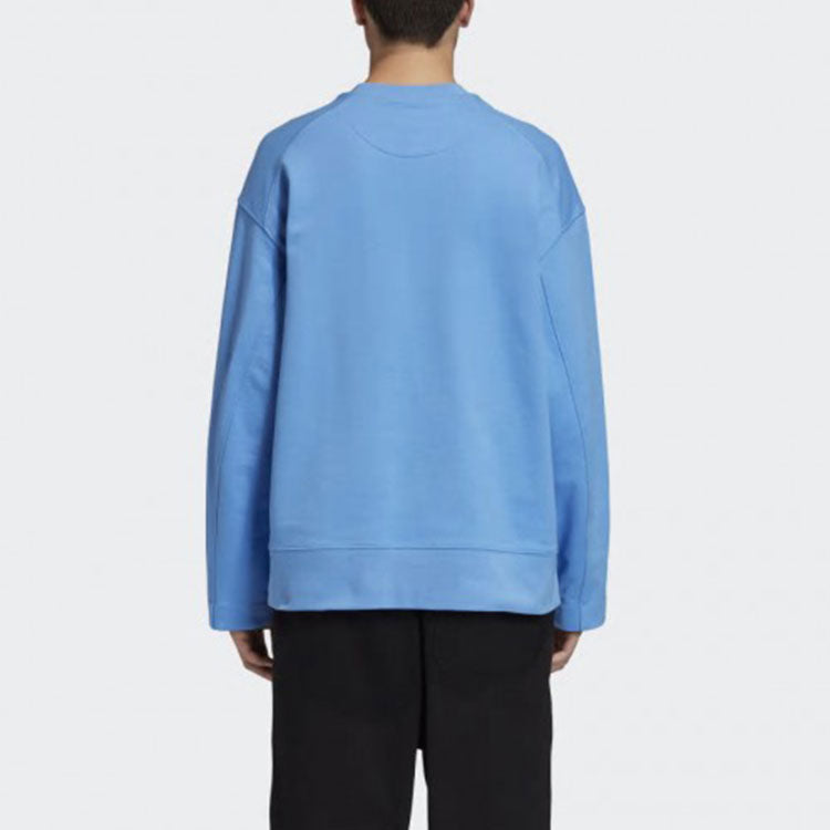 Men's Y-3 Classic Logo Long Sleeves Blue FN3367