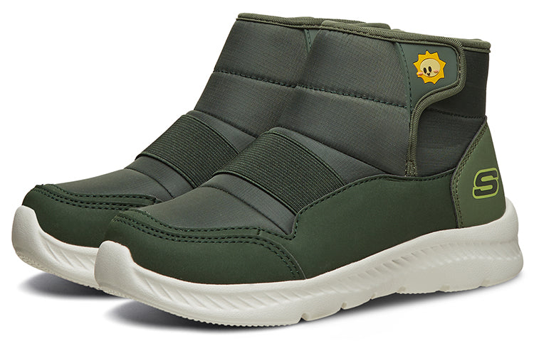 (GS) Skechers Comemory Foamy Boots 'Olive Green' 660053L-OLV
