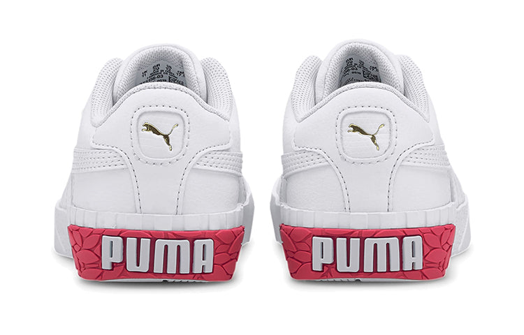 (PS) PUMA Cali Casual Board Shoes White/Pink 373156-03