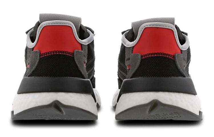 (GS) adidas originals Nite Jogger J Shoes Black/Grey EE8888