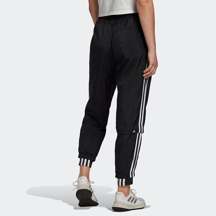 (WMNS) adidas Comfortable Woven Track Suit Pants 'Black' FS2439