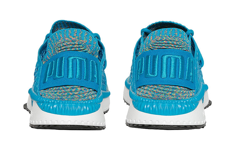 PUMA Tsugi Netfit Evoknit Low Running Shoes Blue/White 365108-02