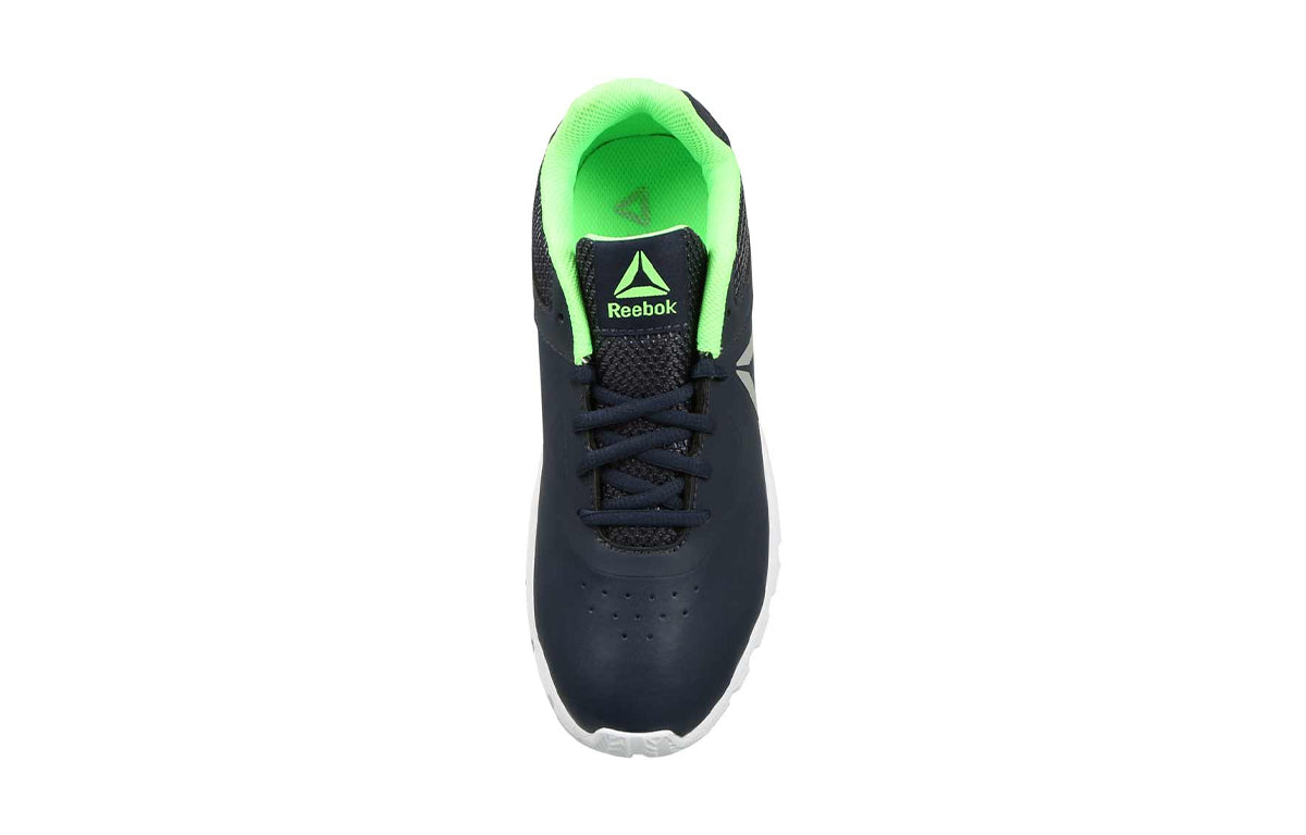(GS) Reebok Rush Runner 'Black Green' DV8690