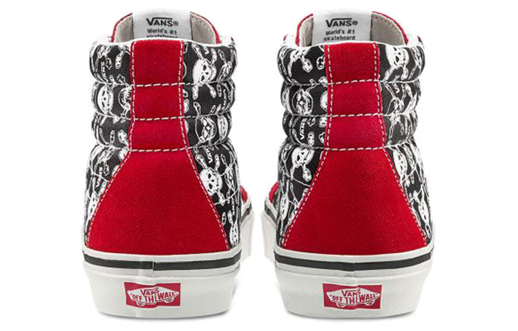 Vans SK8-HI 38 DX 'Skulls Red Black' VN0A38GFX7Z