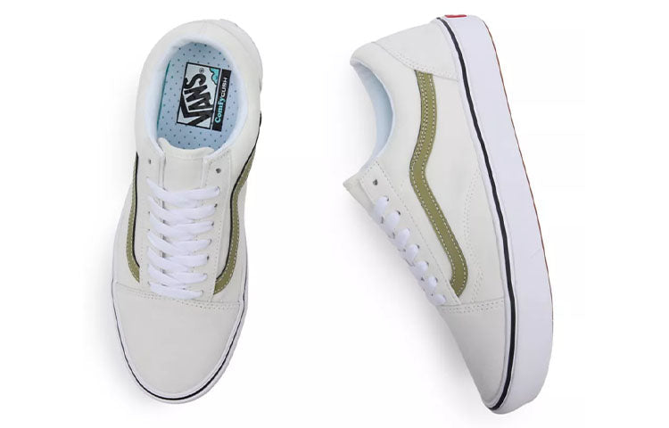 Vans Basics Comfycush Old Skool 'White Green' VN0A5DYCB1N