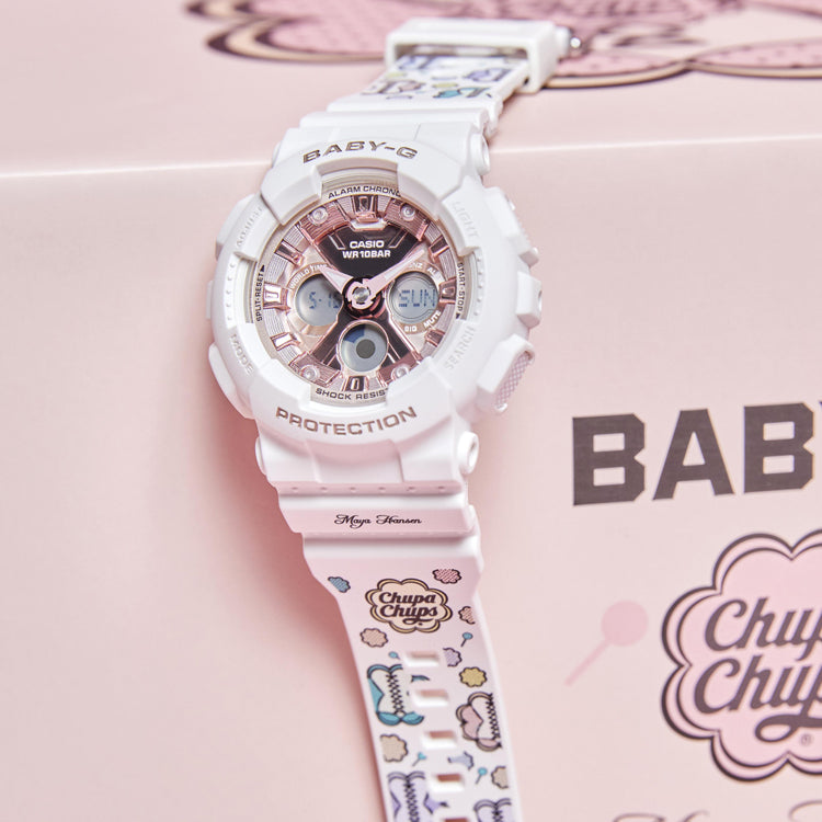 CASIO Baby-G 'White Pink' BA-130-7A1PRC