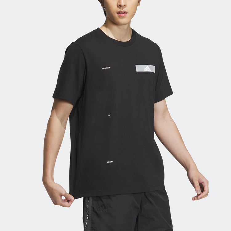 adidas Tech Ref T-Shirts 'Black' IA8095
